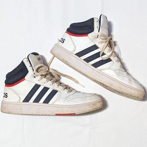 Adidas men's size 9 high top sneakers